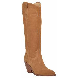 Nine West Women's Smash Boot, Tan 101, 5